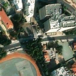 Volleyball Court — aerial view