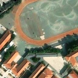 Volleyball Court — aerial view
