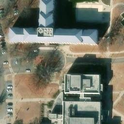 Sand Volleyball Court, Huntsville, AL — aerial view