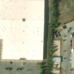 Sand Volleyball Court, Little Rock, AR — aerial view