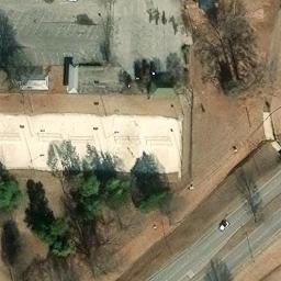 Brahan Springs Sand Volleyball — aerial view