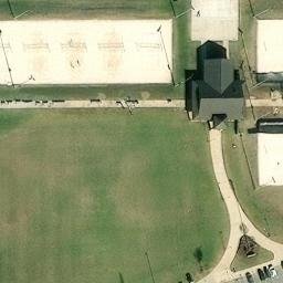 John Hunt Sand Volleyball Complex Huntsville — aerial view