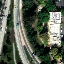 Sand Volleyball Court, Ventura, CA — aerial view