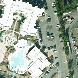 Volleyball Court, Wilmington, NC — aerial view