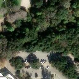 Sand Volleyball Court, Thousand Oaks, CA — aerial view