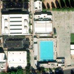 South Gym — aerial view