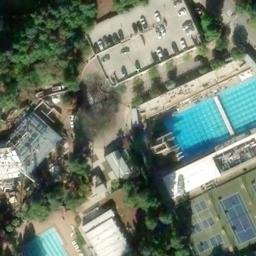 Los Angeles Beach Volleyball Club — aerial view