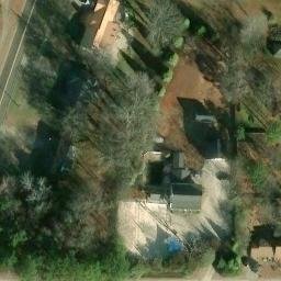 Alpharetta Beach Volleyball Courts — aerial view