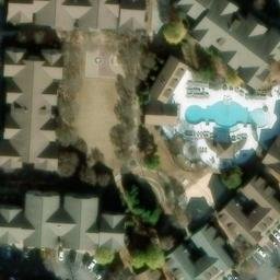 West 22 Volleyball Court — aerial view