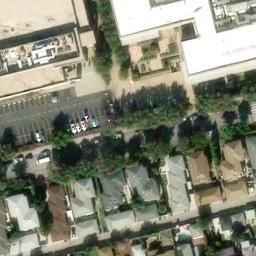 Beachbody Volleyball Court — aerial view
