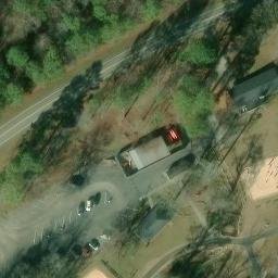 Volleyball at Don White Memorial Park — aerial view