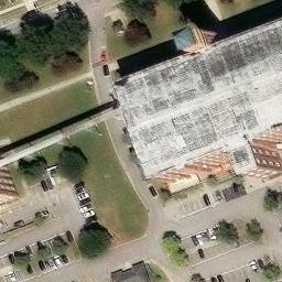 Olympia Sand Volleyball Court — aerial view