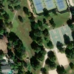 Volleyball — aerial view