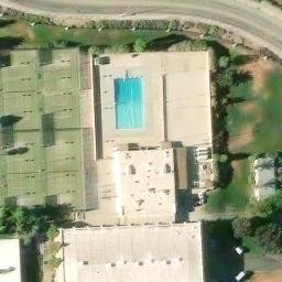 Volleyball — aerial view