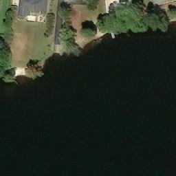 Sand Volleyball Court, SC — aerial view