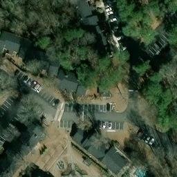 Volleyball Court, GA — aerial view