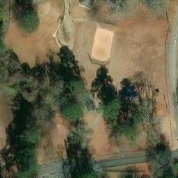 Sand Volleyball Court, Smyrna, GA — aerial view
