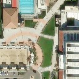 LBCC Beach Volleyball Courts — aerial view