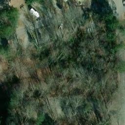 Stone Mountain Campground Beach Volleyball — aerial view