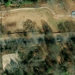 Sand Volleyball Court, GA — aerial view