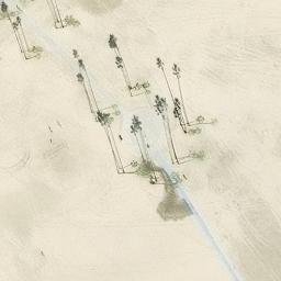 Sand Volleyball Court, Long Beach, CA — aerial view