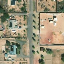 Sand Volleyball Court, Surprise, AZ — aerial view