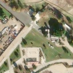 Volleyball Court 1 — aerial view