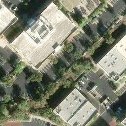 Sand Volleyball Court, Foothill Ranch, CA — aerial view