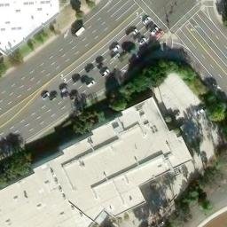 T Street Volleyball — aerial view