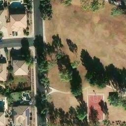Volleyball Court, Surprise, AZ — aerial view