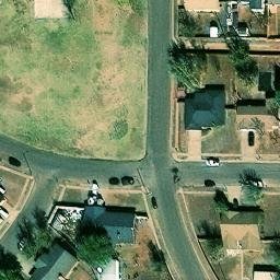 Kaufman Park Volleyball Court — aerial view
