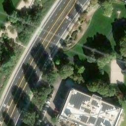 Sand Volleyball Court, Laguna Woods, CA — aerial view