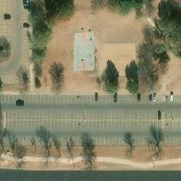 Sand Volleyball — aerial view
