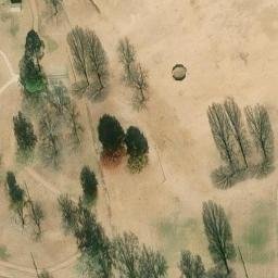 Sand Volleyball Court, Lubbock, TX — aerial view