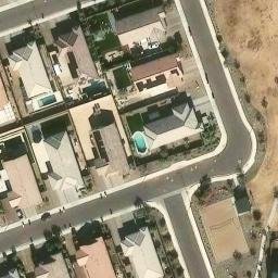 Sand Volleyball Court, Buckeye, AZ — aerial view