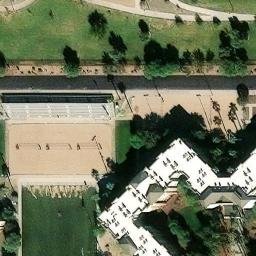 Grand Canyon University Beach Volleyball Courts — aerial view