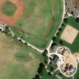 Volleyball Court, Buckeye, AZ — aerial view