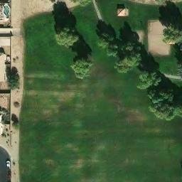 Volleyball Court, Avondale, AZ — aerial view