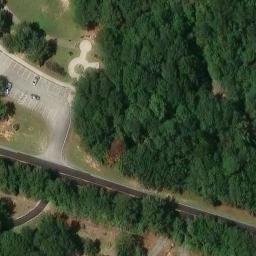 Sand Volleyball Court, Grovetown, GA — aerial view