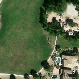 Sand Volleyball Court, Goodyear, AZ — aerial view