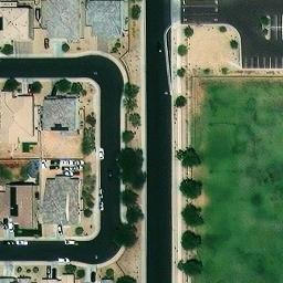 Cesar Chavez Park — aerial view