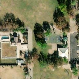 Volleyball Court, Gilbert, AZ — aerial view