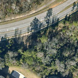 Sand Volleyball Court, Tuscaloosa, AL — aerial view