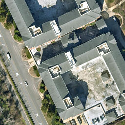 Volleyball Court, Tuscaloosa, AL — aerial view