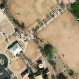 Volleyball Court, San Tan Valley, AZ — aerial view