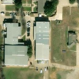 UNT Sand Volleyball Courts — aerial view