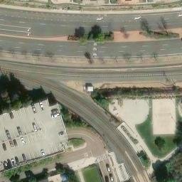 Sand Court — aerial view
