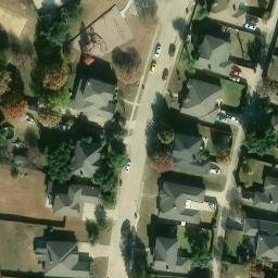 Sand Volleyball Court, Rockwall, TX — aerial view