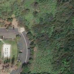 Sand Volleyball Court, Sorrento Valley, CA — aerial view