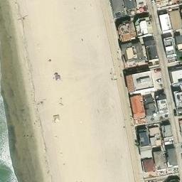 Beach Kings Volleyball Court — aerial view